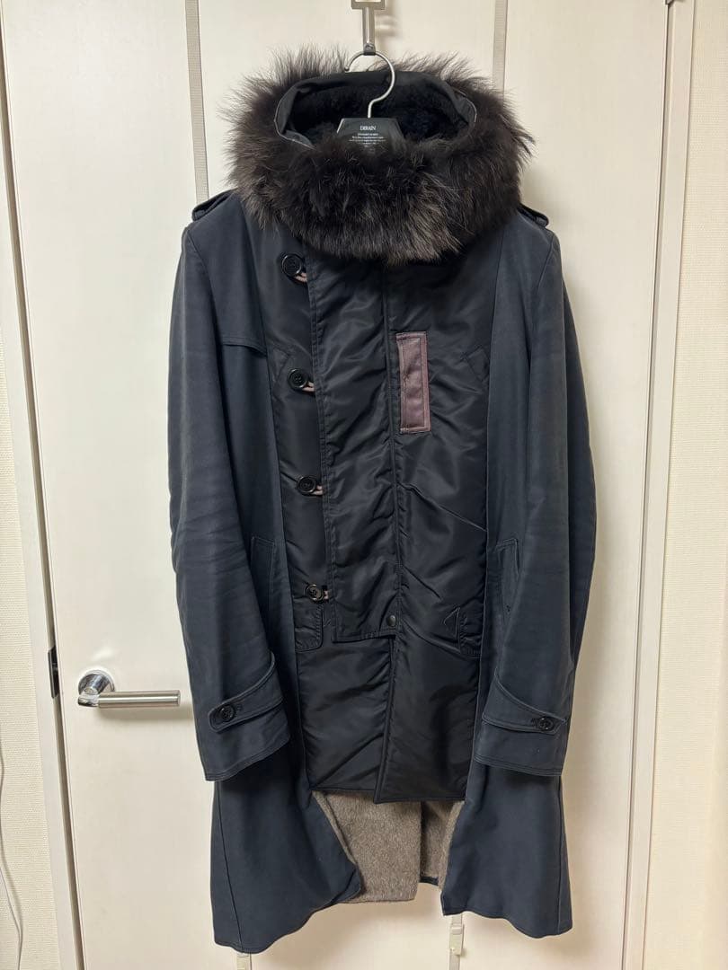 11/24まで値下ミハラヤスヒロ モディファイドシリーズ コート N-3B