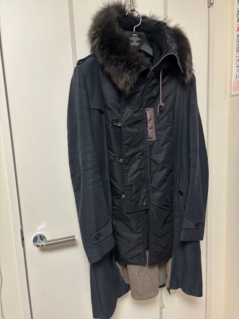 11/24まで値下ミハラヤスヒロ モディファイドシリーズ コート N-3B