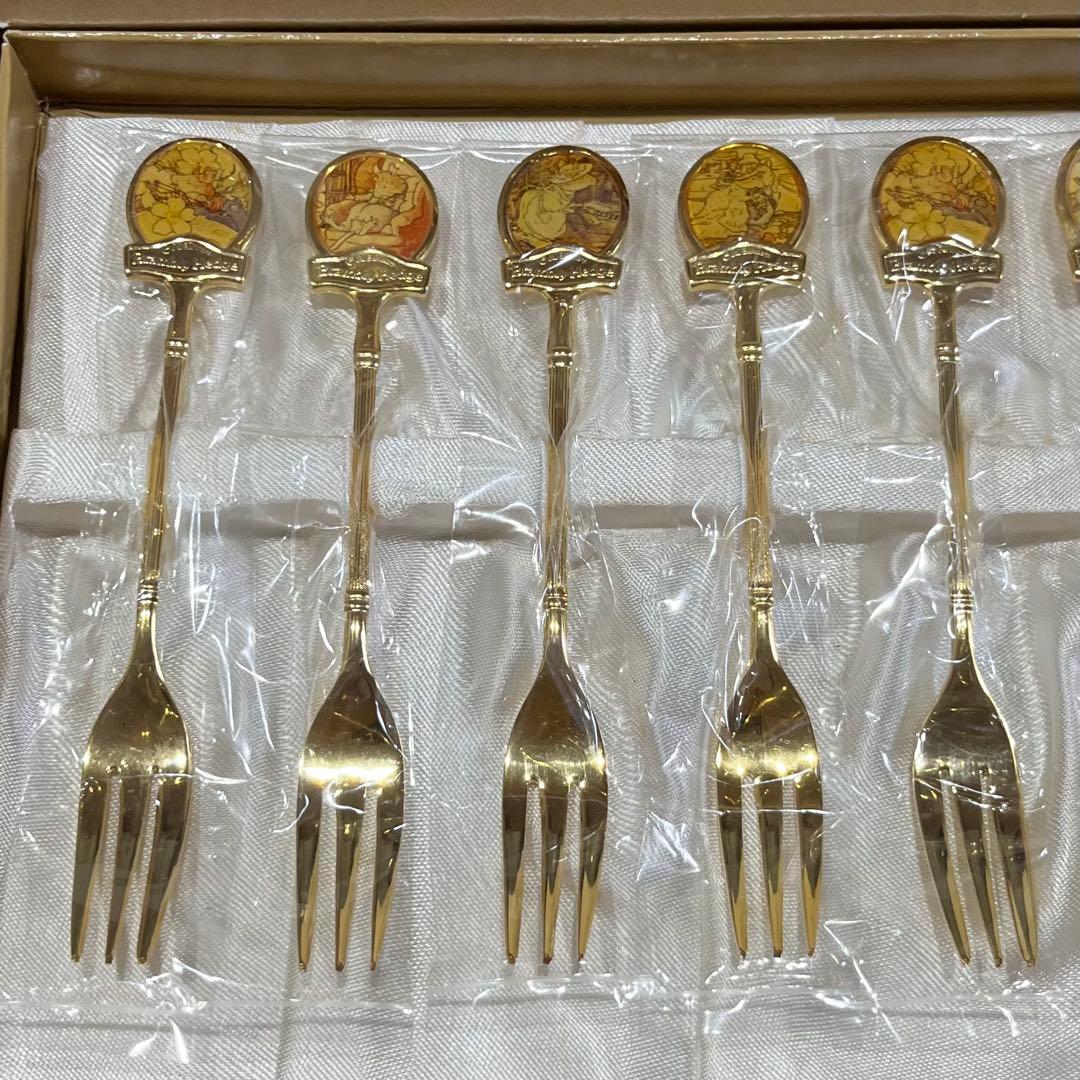 【未使用＊希少品】Barklem Hedge　カトラリーセット　10点　当時物