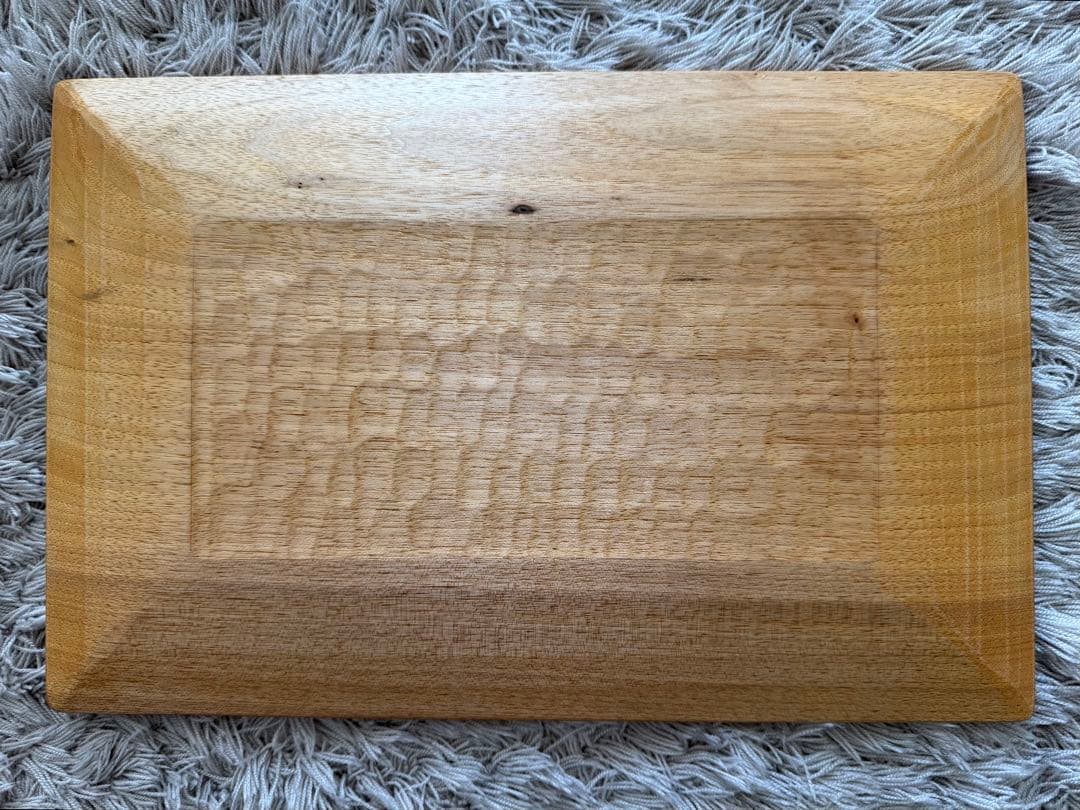 山口和宏さん トレー 胡桃 36cm