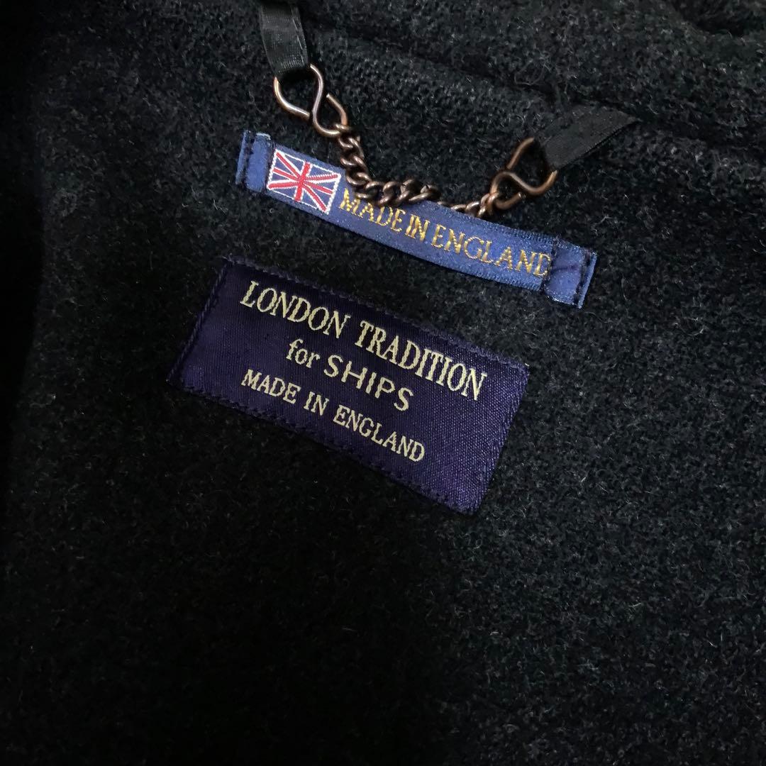 希少LONDON TRADITION ダッフルコート 38 グレー 英国製
