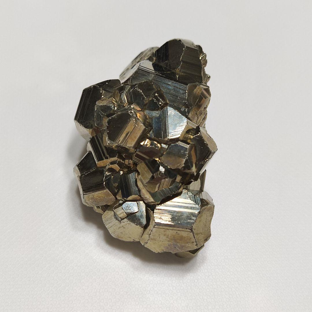 パワーストーン　天然石　パイライト　クラスター　102g　No.349