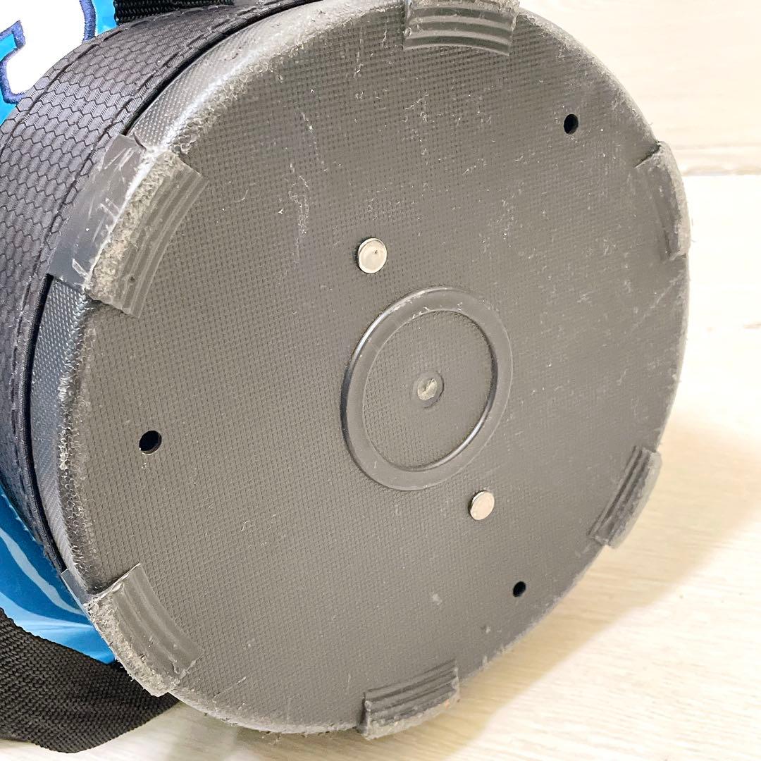 美品 ジャックバニー キャディーバッグ 9型 6分割 ライトブルー エナメル