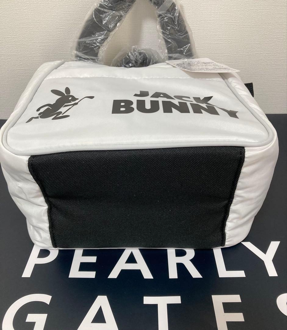 新品 パーリーゲイツ ジャックバニー カートバッグ 白 男女兼用モデル