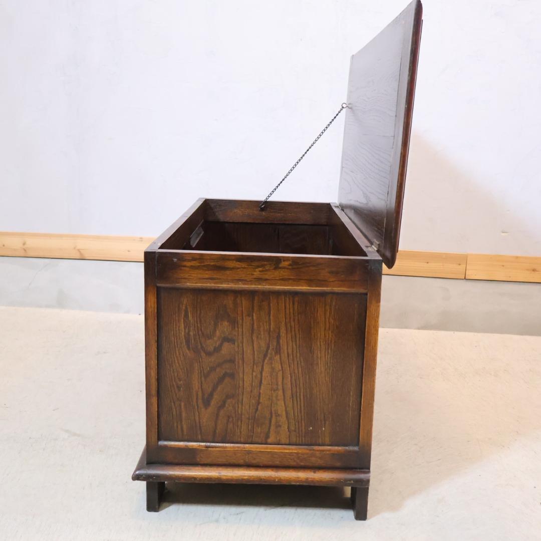 英国アンティーク ブランケットボックス イギリス ストレージ収納 キャビネット