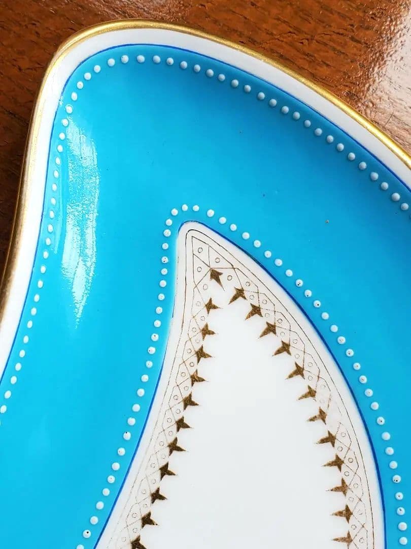 希少品 オールドミントン クレッセント プレート 6枚揃い 1887年