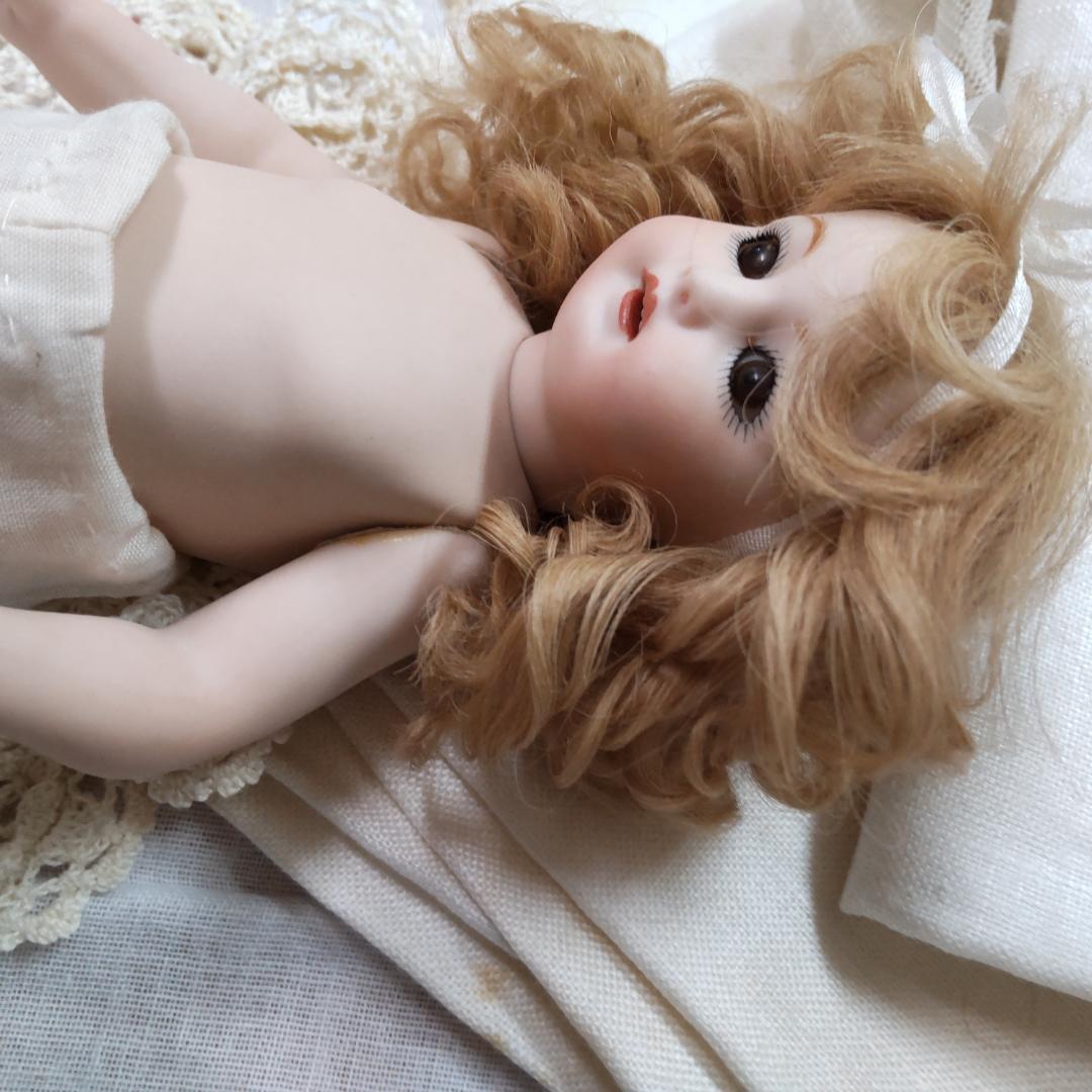 シモンハルビック　アンティークドール　リプロ　ミニョネット