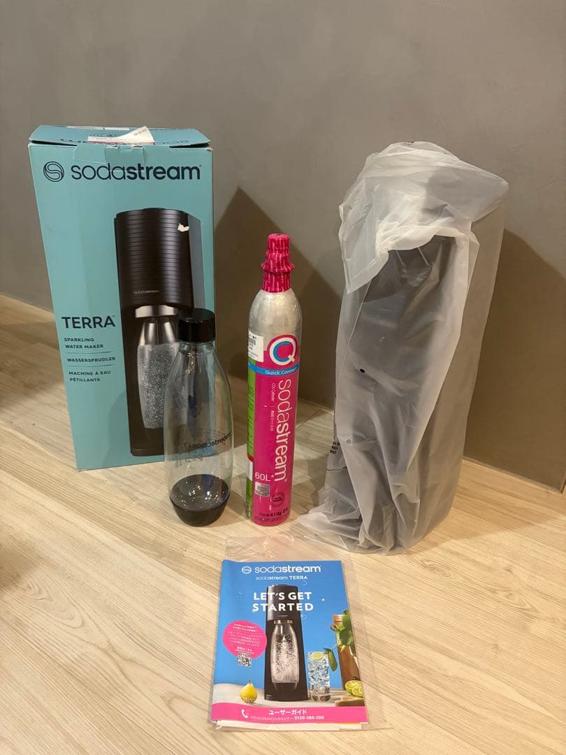 ◆新品未使用◆sodastream TERRA 炭酸水メーカー
