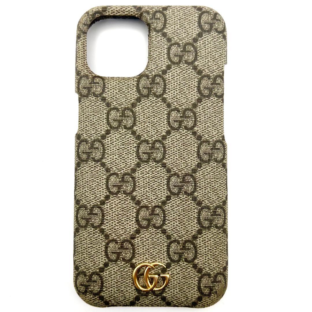 極美品✨グッチ iPhone15ケース オフィディア GGスプリーム マーモント