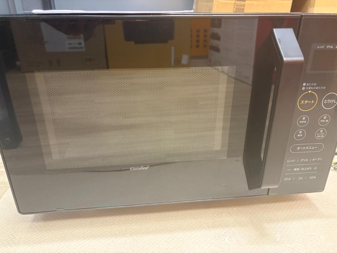 未使用品 COMFEE オーブンレンジ 16L 650W ブラック