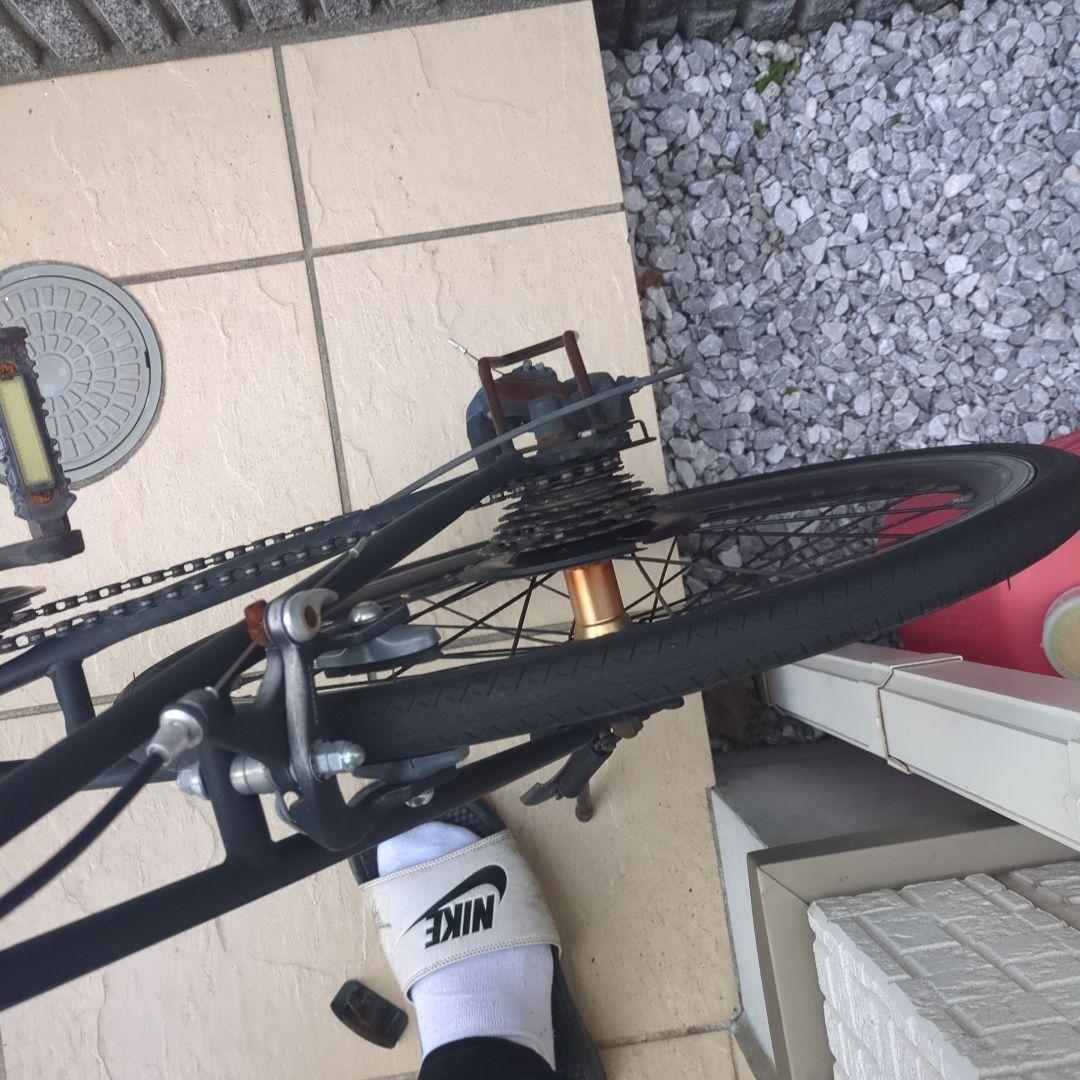 ミニベロ ブラック