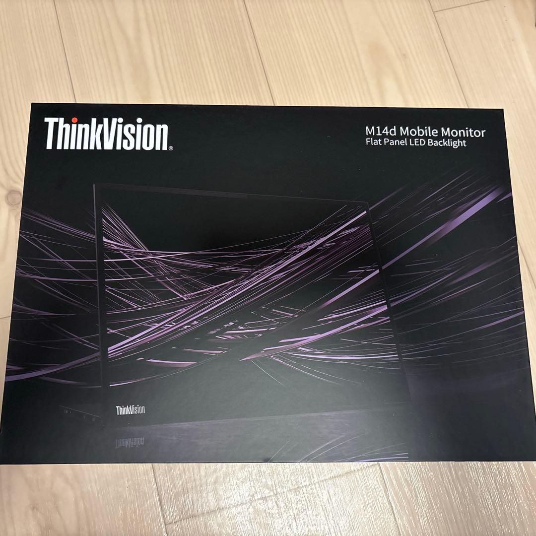 Lenovo ThinkVision M14d 14型 2.2K モバイルモニタ