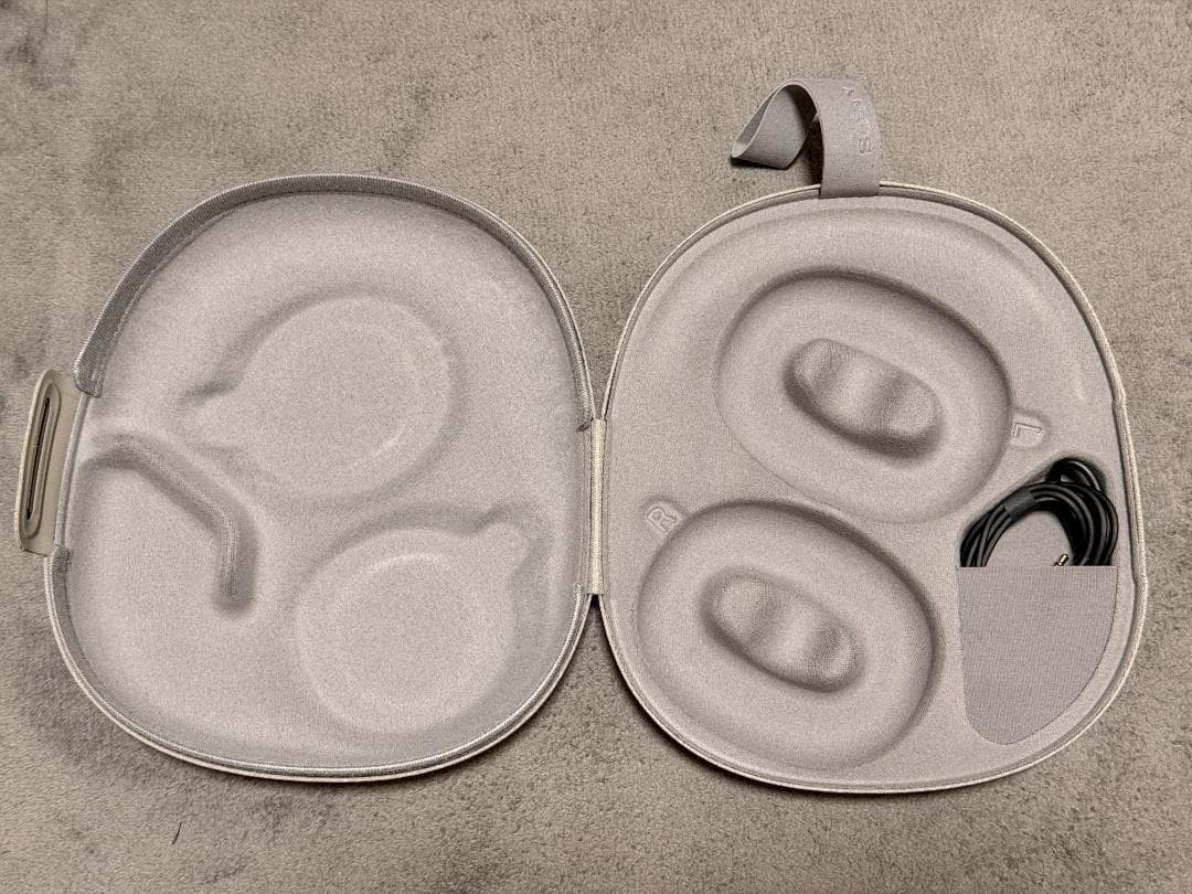 美品 SONY WH-1000XM6 プラチナシルバー 箱つき