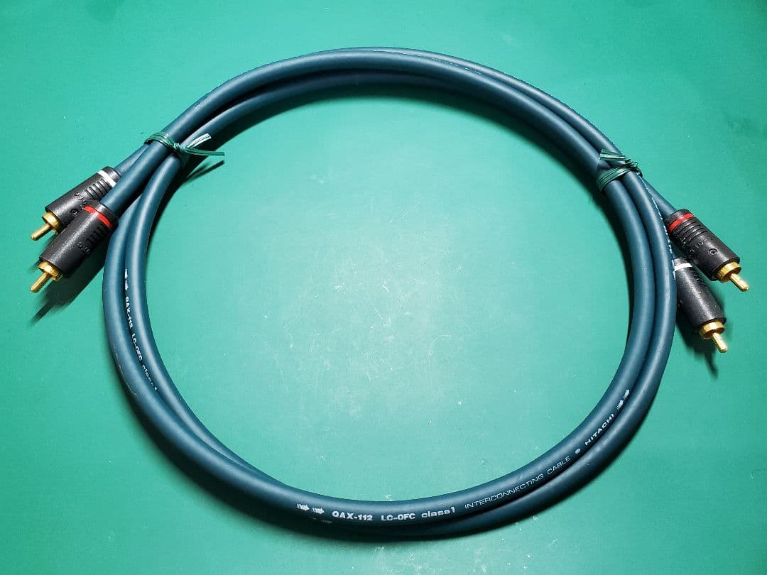 HITACHI QAX-112 RCAケーブル