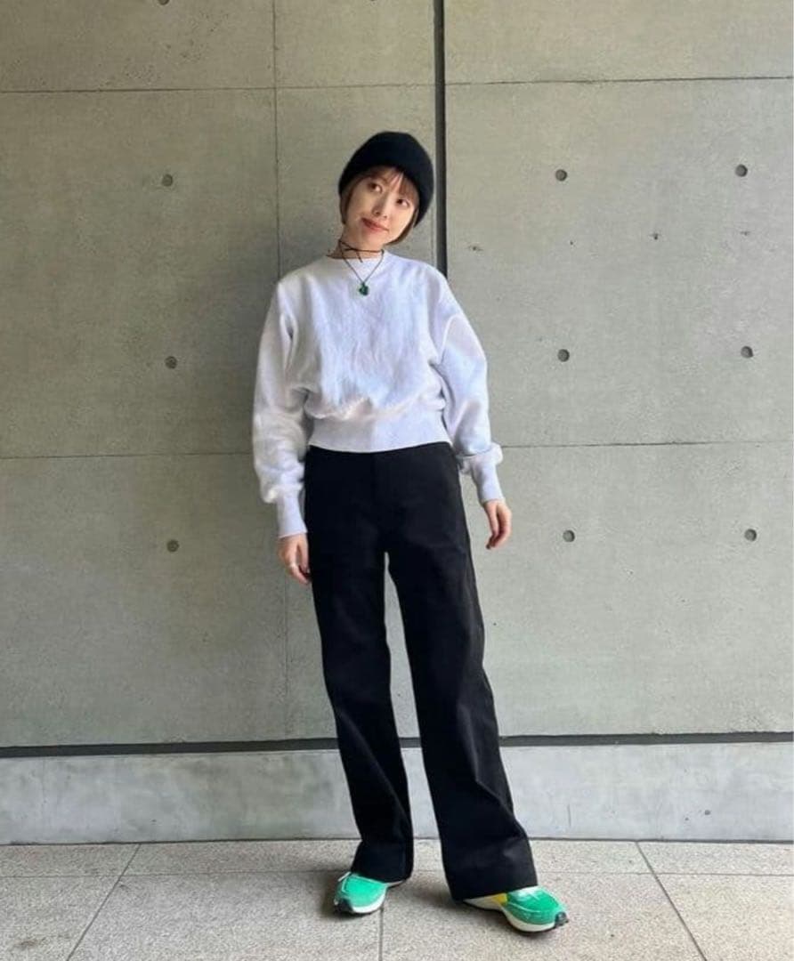 OSHIMA REI REVERSE WEAVE PO ライトグレー