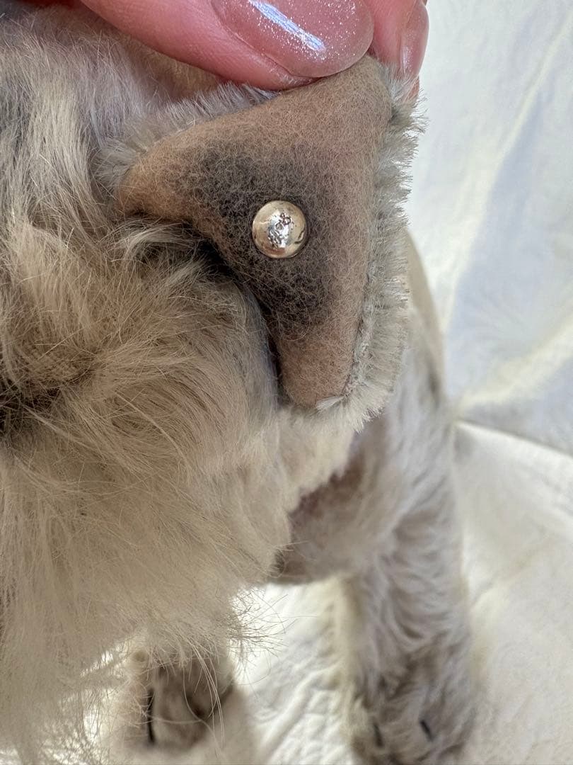 Steiff シュタイフ Tessie テッシー シュナウザー ビンテージ 犬