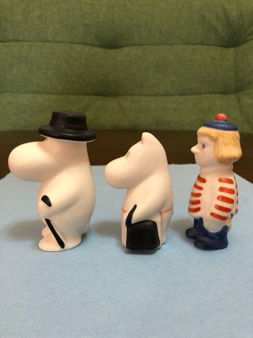 ARABIA/アラビア ムーミン 1990年代のミニフィギュア ６体 美品