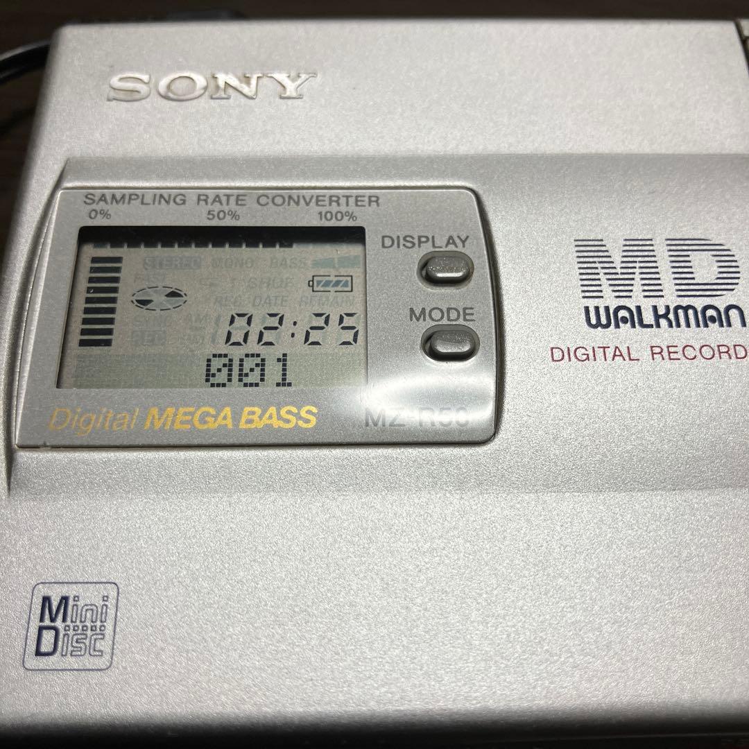 marty品、SONY MZ-R50 ポータブルMDレコーダー