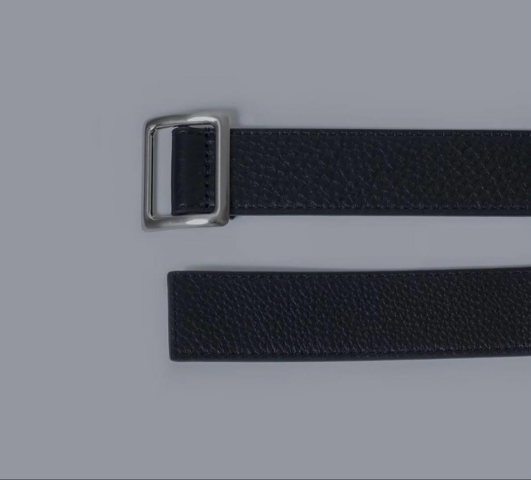 LOHEN ローヘン ベルト シルバー レザー 牛革