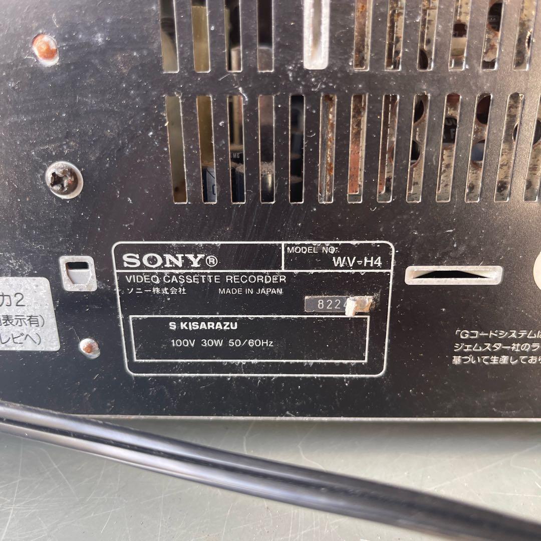 SONY ビデオカセットレコーダー WV-H4