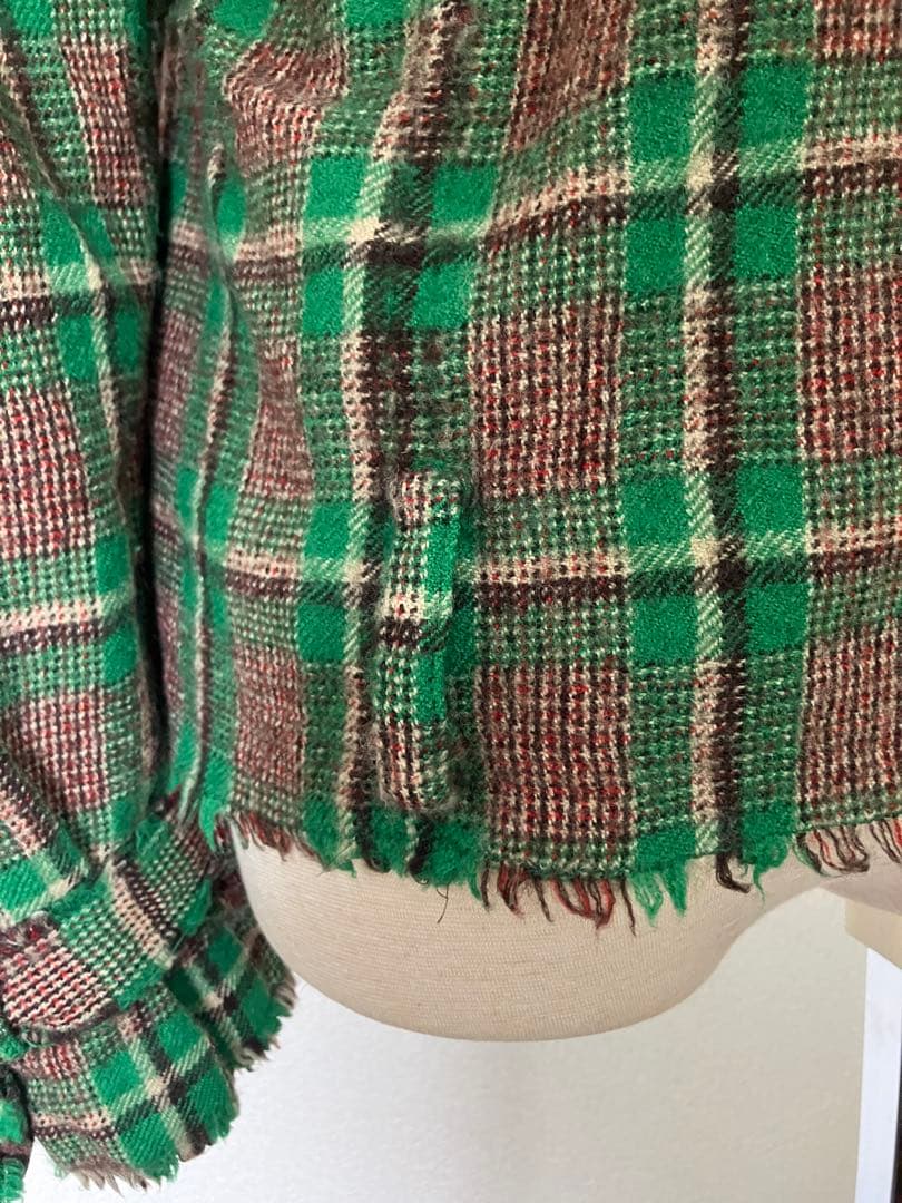 ジュンヤワタナベコムデギャルソンマンピンク ダブルブレストジャケット ベルトなし