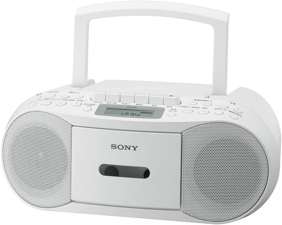 SONY CFD-S70 ポータブルCDプレーヤー ホワイト ソニー