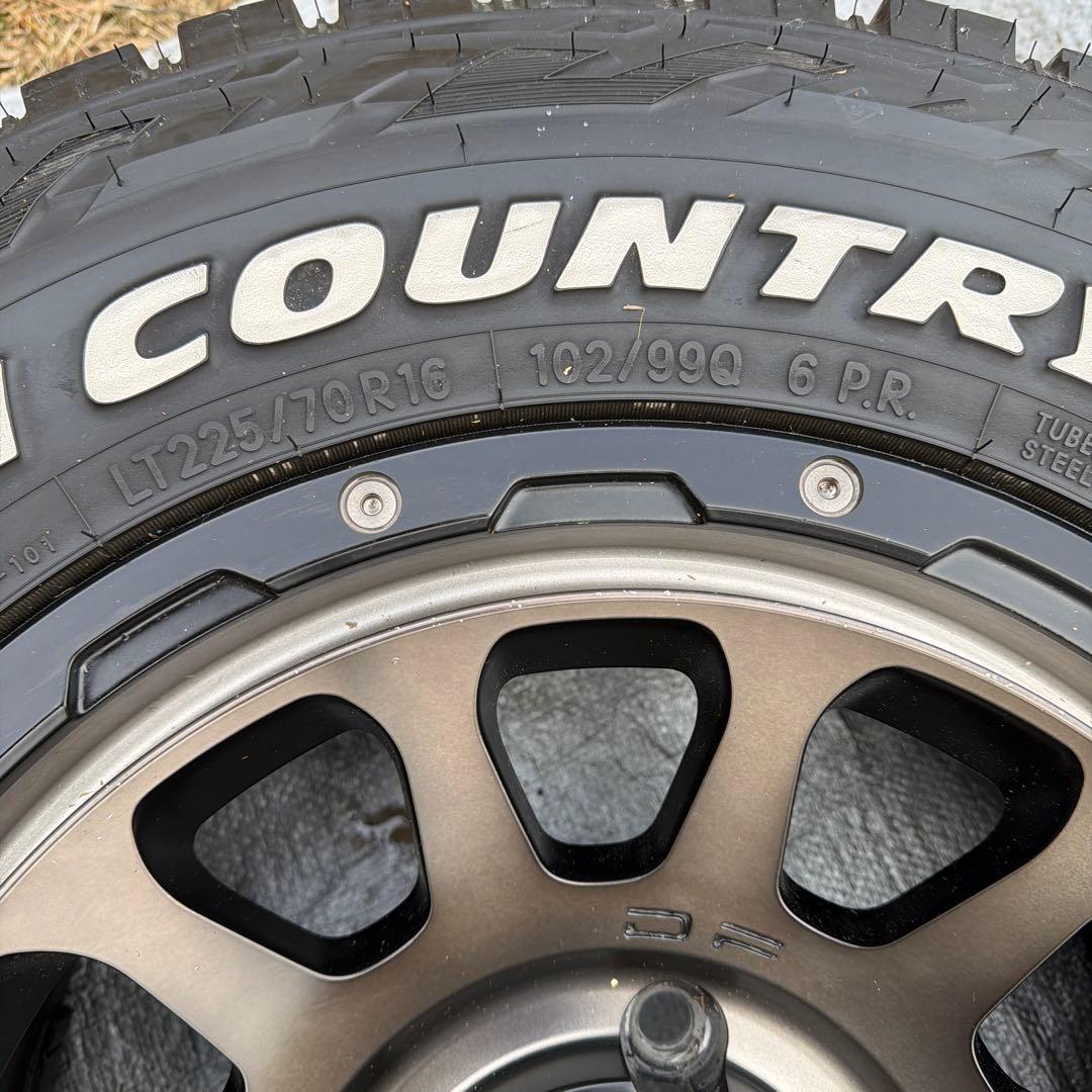 デルタフォースオーバル オープンカントリーRT16インチアルミナット付