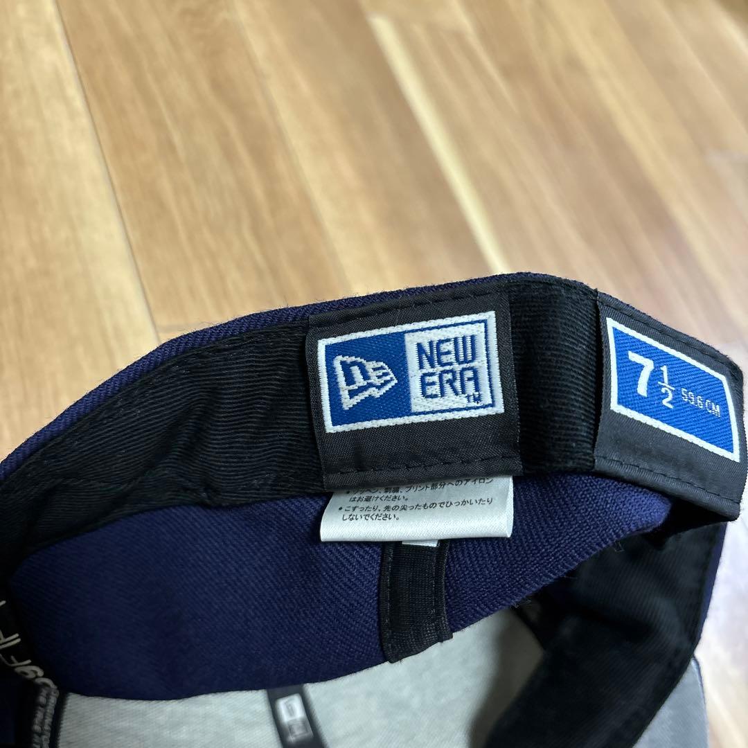 NEW ERA 59FIFTY ネイビー ヤクルトスワローズロゴ キャップ