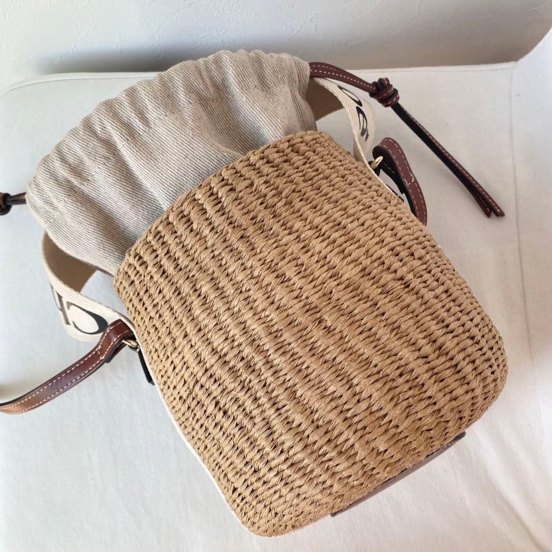 クロエ Chloe Woody スモールバスケット かごバッグ