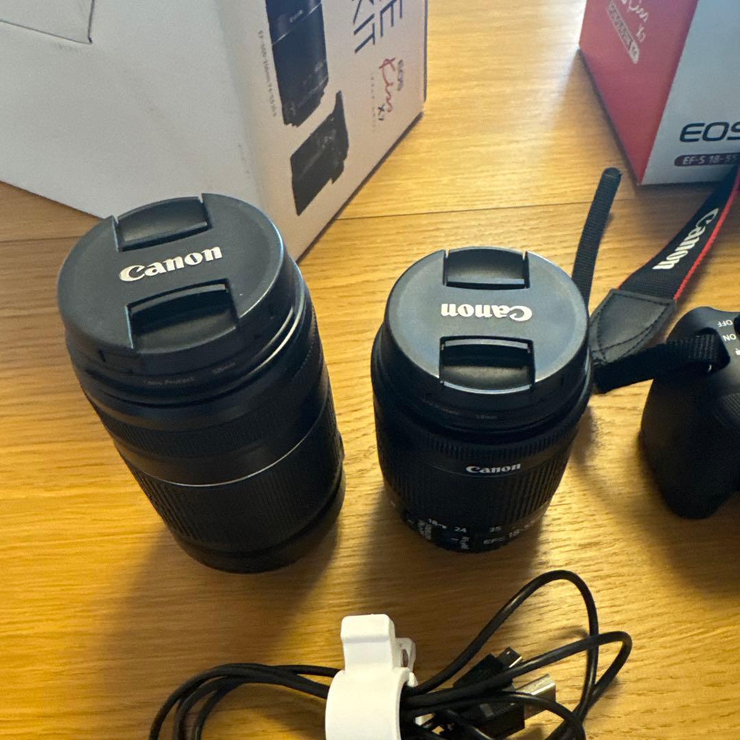 【超美品】Canon EOS Kiss X7 ダブルズームキット