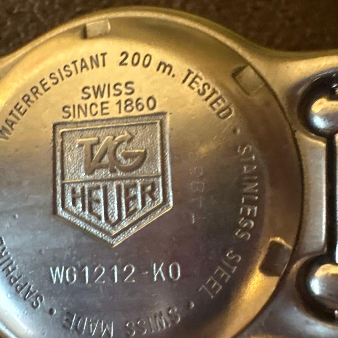 TAGHeuer プロフェッショナル 200m防水WG1212-ko クウォーツ