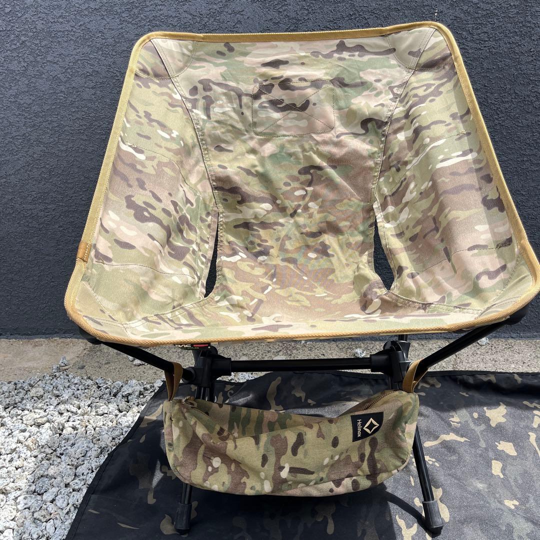 (Helinox)ヘリノックス　タクティカルチェア　マルチカモ　ファミリーセット