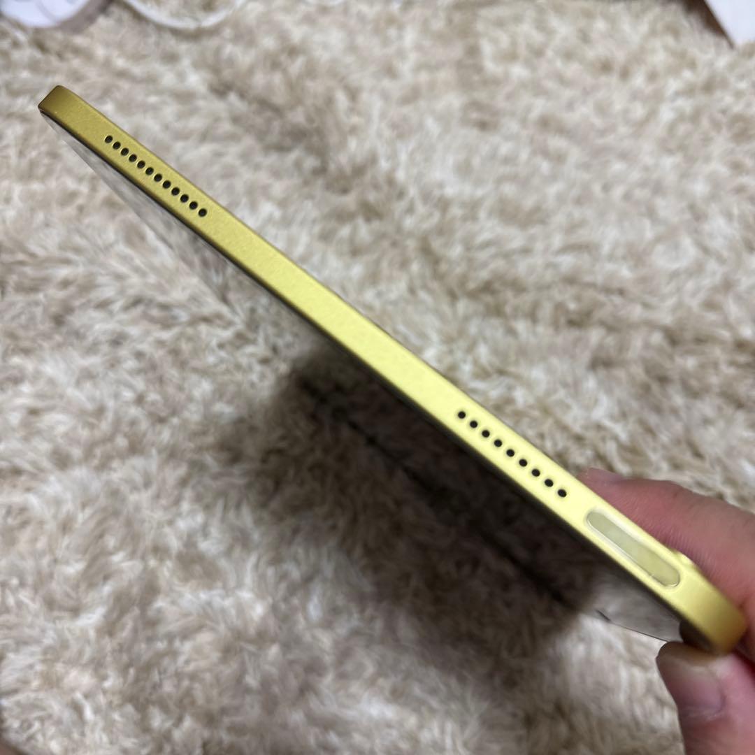 Apple iPad A2696 イエロー　64GB 10世代　訳アリ美品