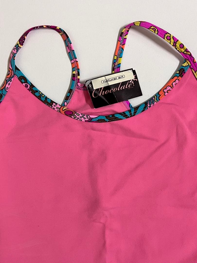 コットン100%のスパンデックスフィットネスレギンス付きトップセット