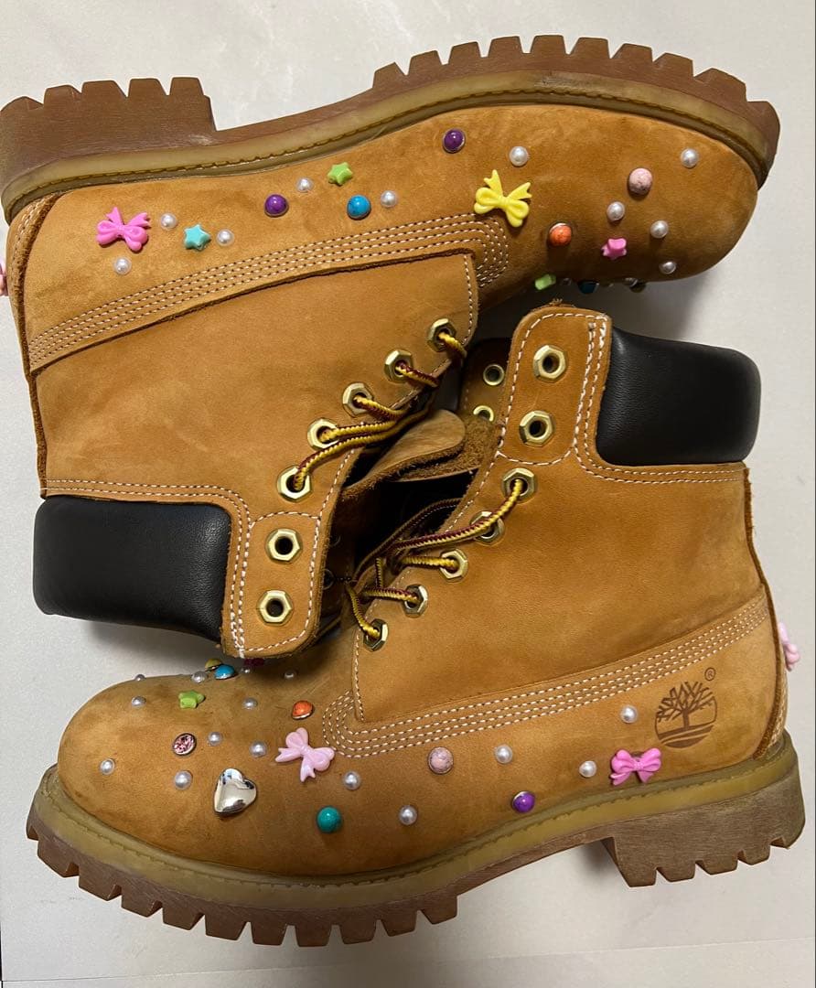 Timberland カスタム プレミアムブーツ 26cm ウィート 10061