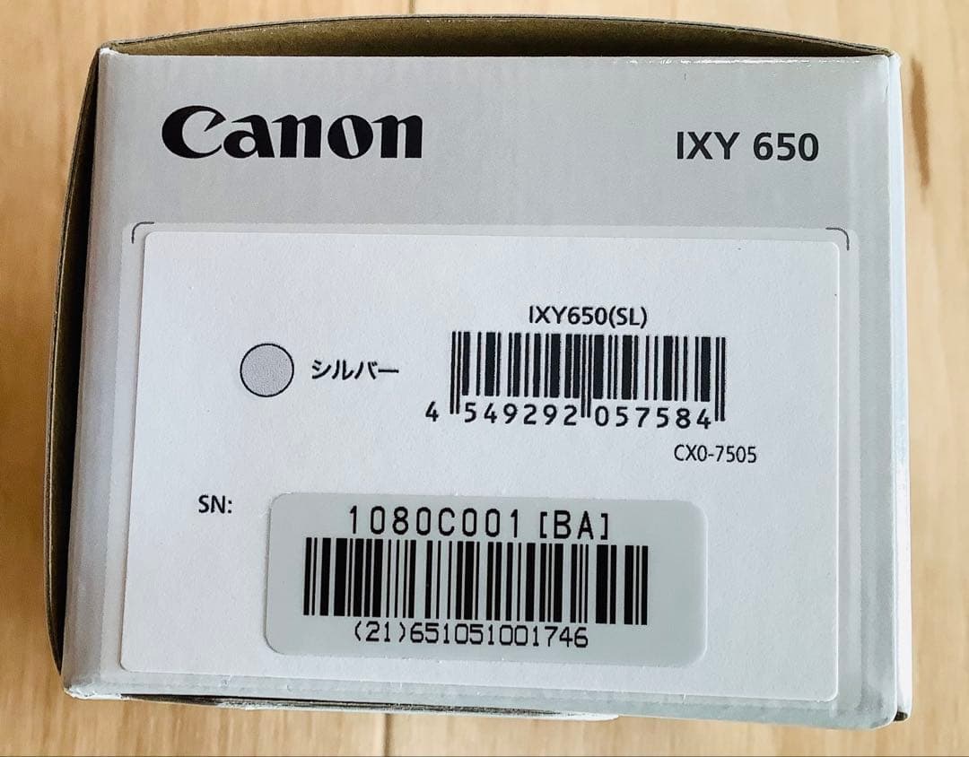Canon IXY650コンパクトデジタルカメラ（32GB）動作確認済ケース付き