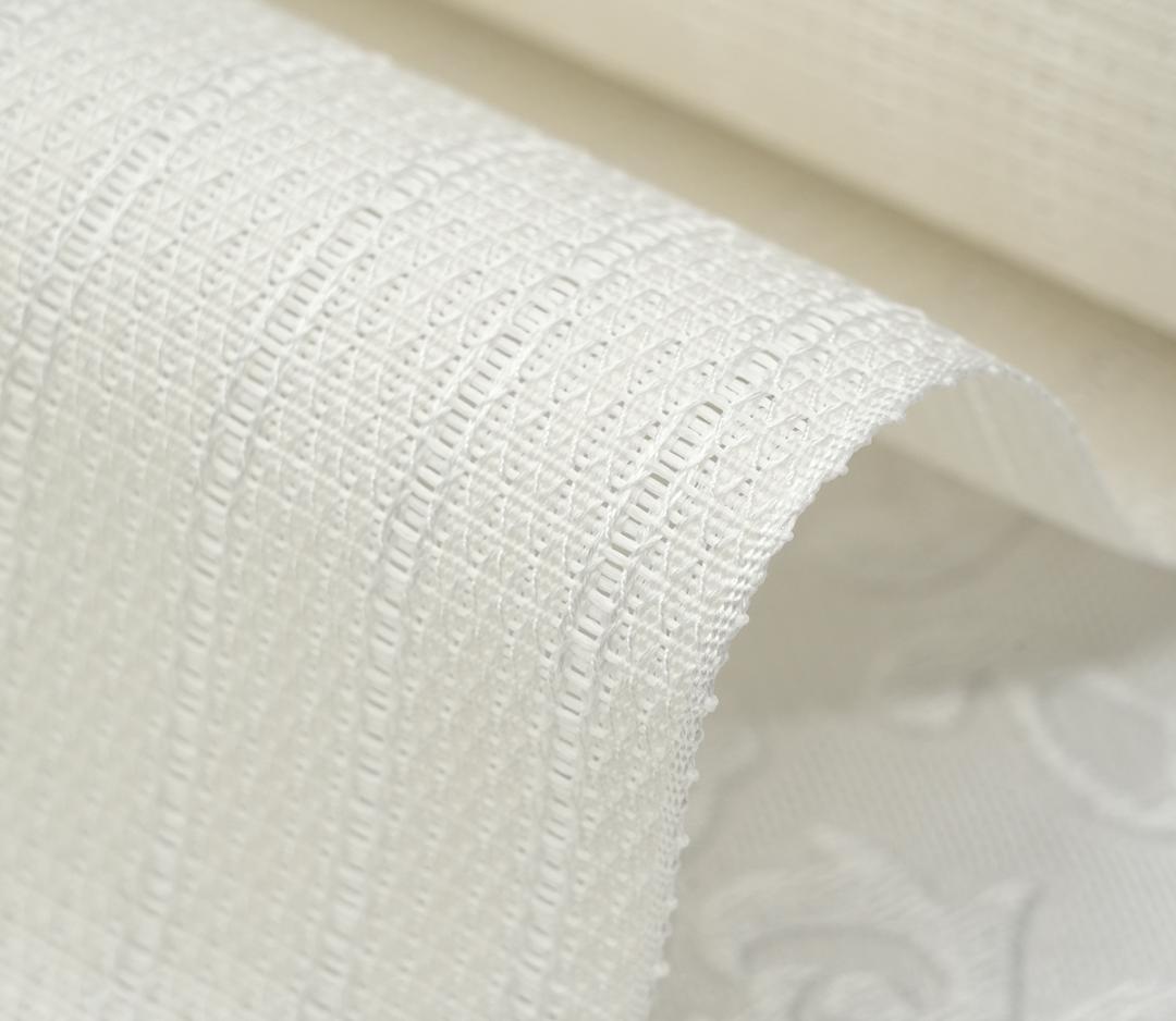 新品 博多織 夏物 単衣半幅帯 西村織物【粗紗】総暈し白々 帯端処理加工込み