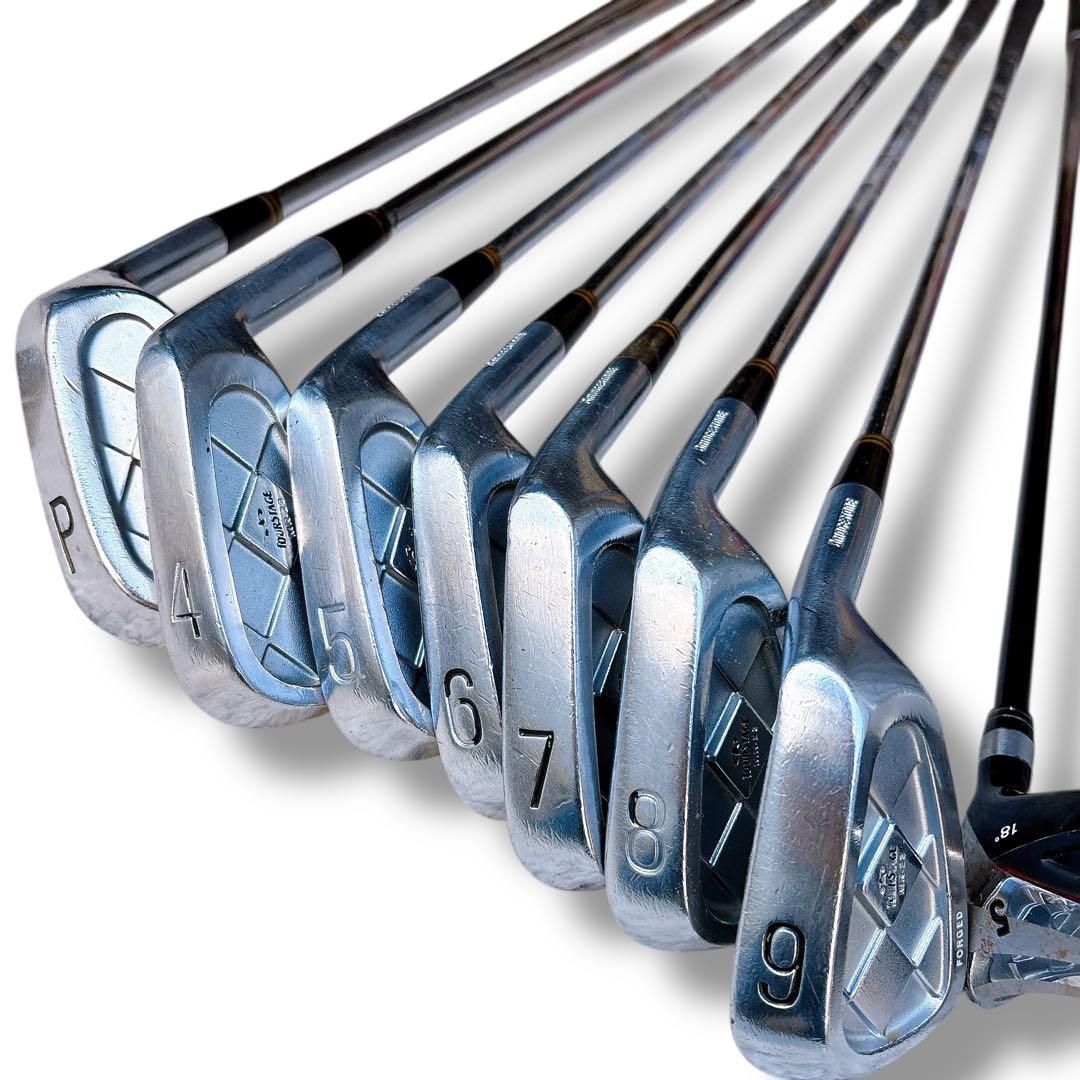 BMF BRIDGESTONE 初心者 クラブセット 黒 一式 10本セット