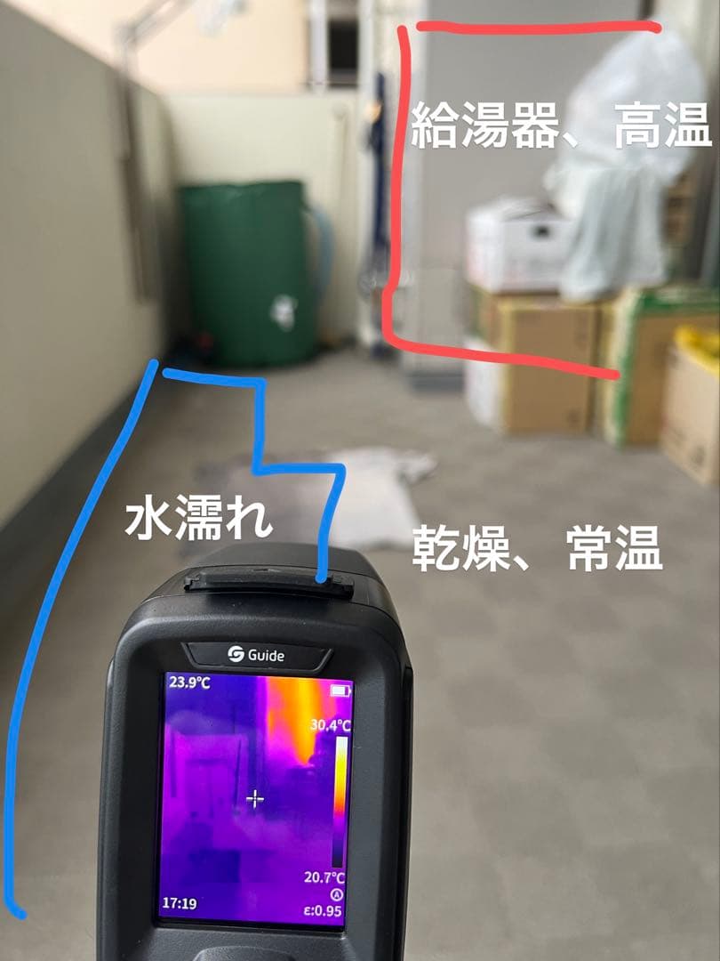 サーモグラフィカメラ　サーマルカメラ 赤外線 　カメラ 新品　未使用