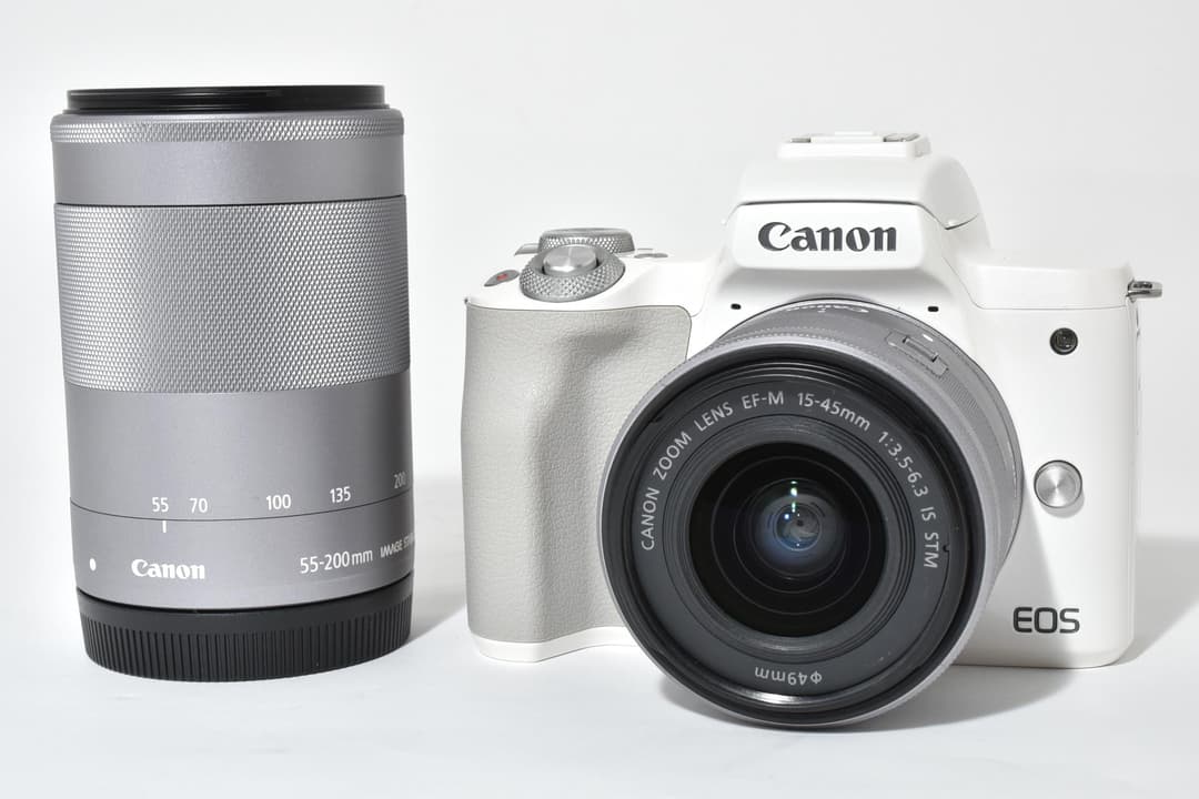 CANON EOS Kiss M ダブルズームキット C496