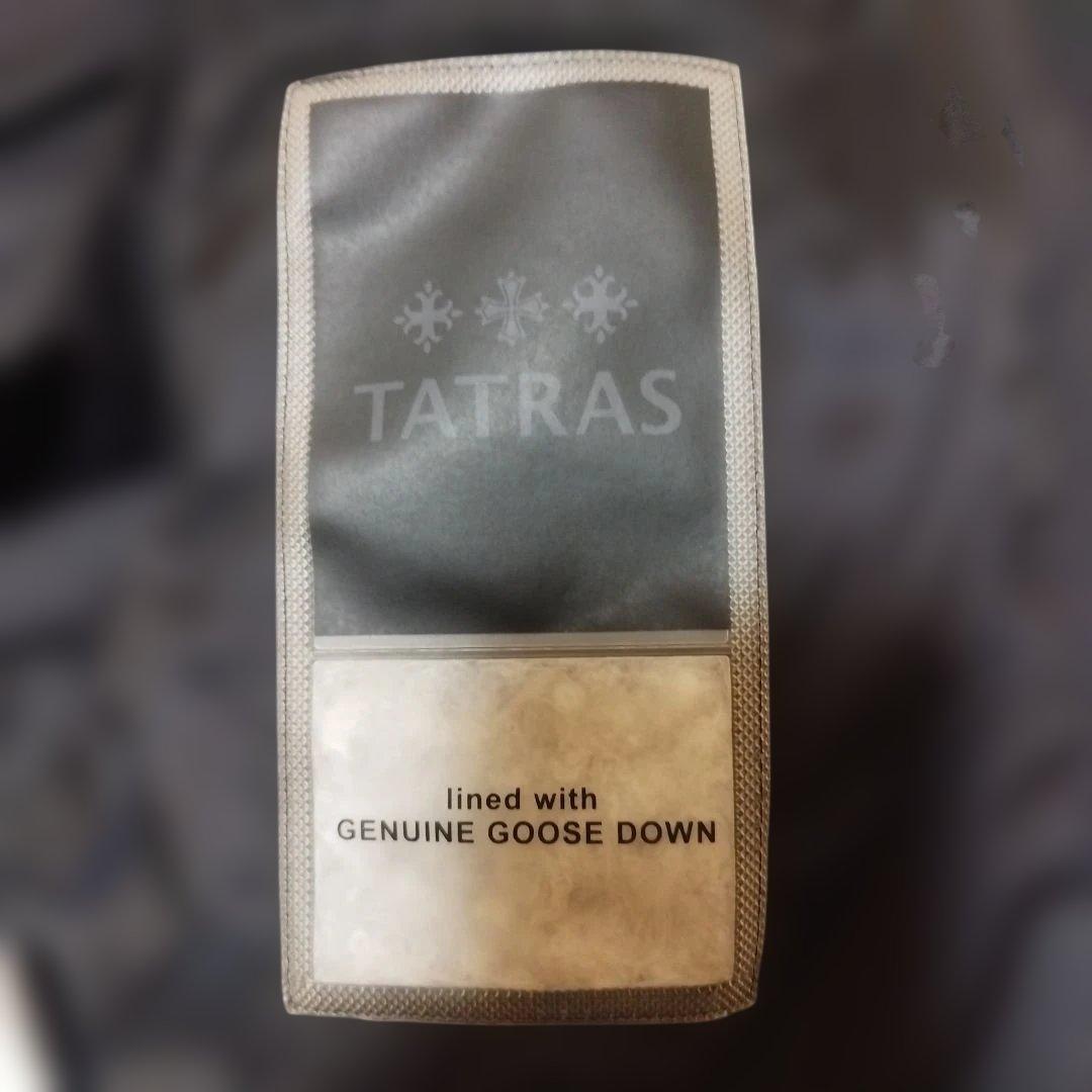 タトラスTATRAS ブラック ダウンジャケット