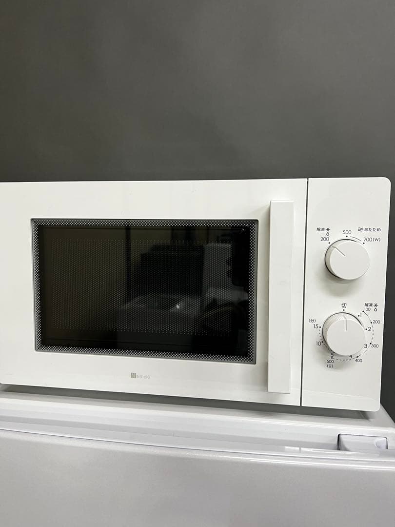 3点家電セット　冷蔵庫　電子レンジ　洗濯機　分解洗浄済み　保証込み　ホワイト