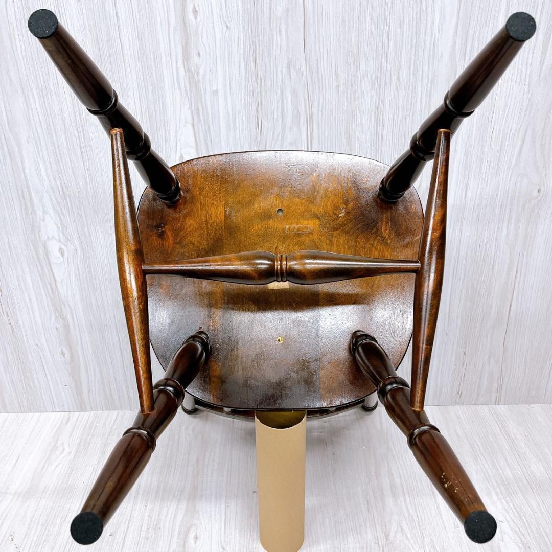 北海道民芸家具 ウィンザーチェア ダイニングチェア 椅子 いす イス③