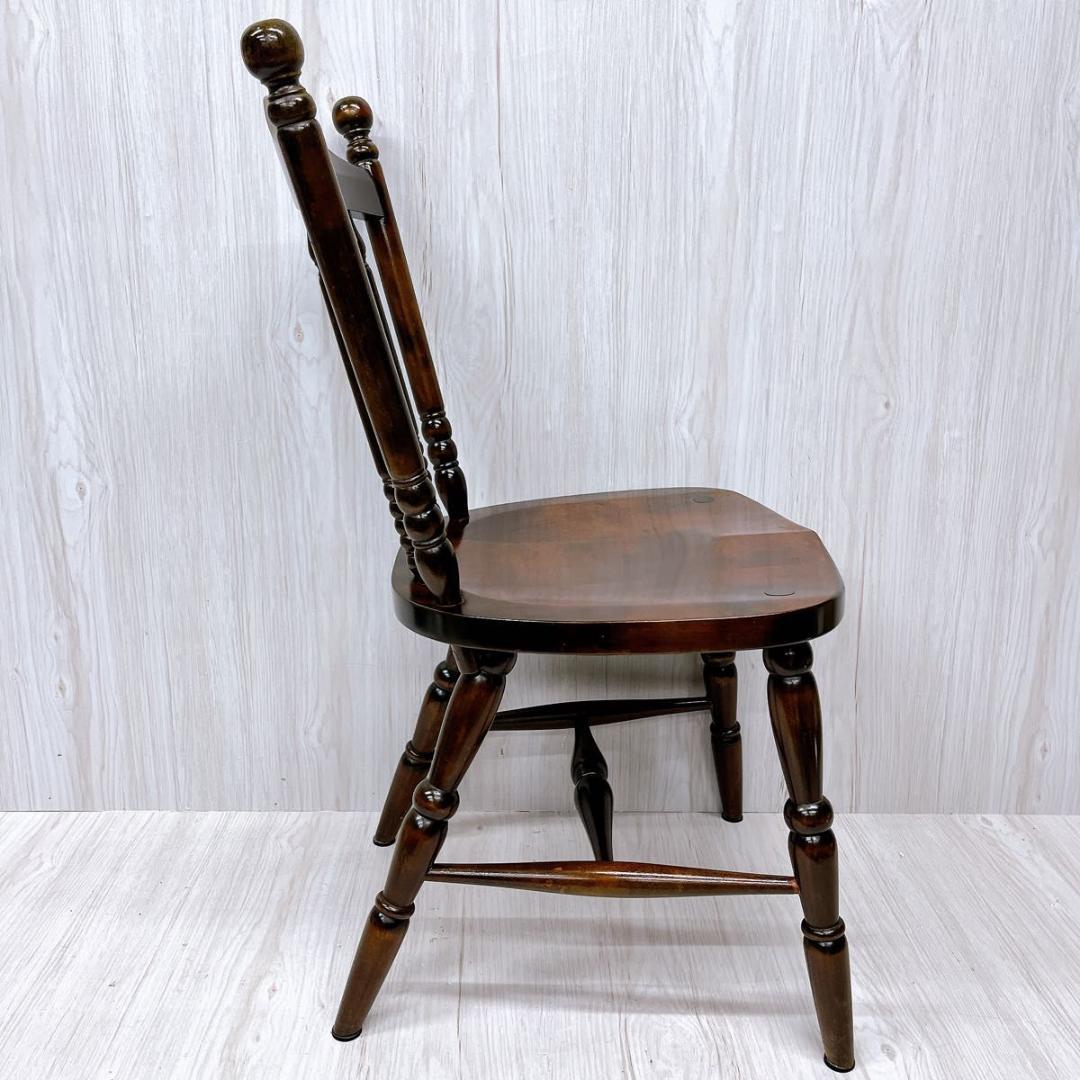 北海道民芸家具 ウィンザーチェア ダイニングチェア 椅子 いす イス③