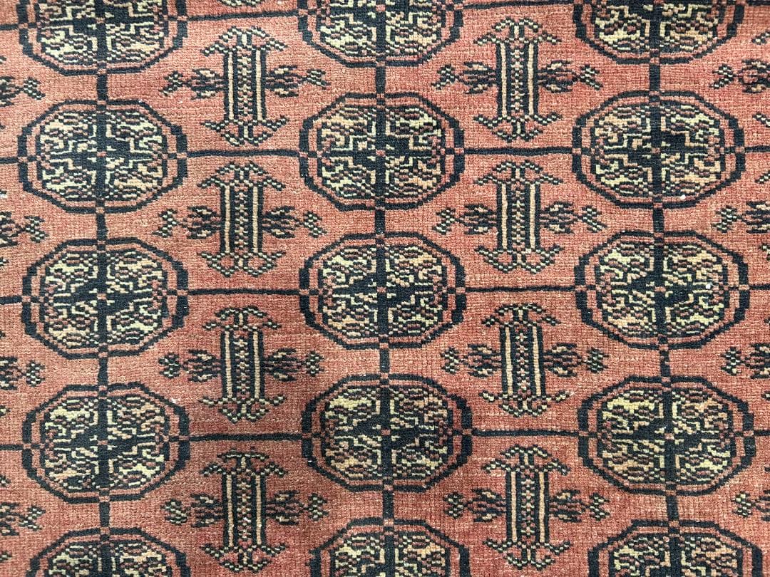 【80's Vintage rug】190×111cm　アフガン　トルクメン