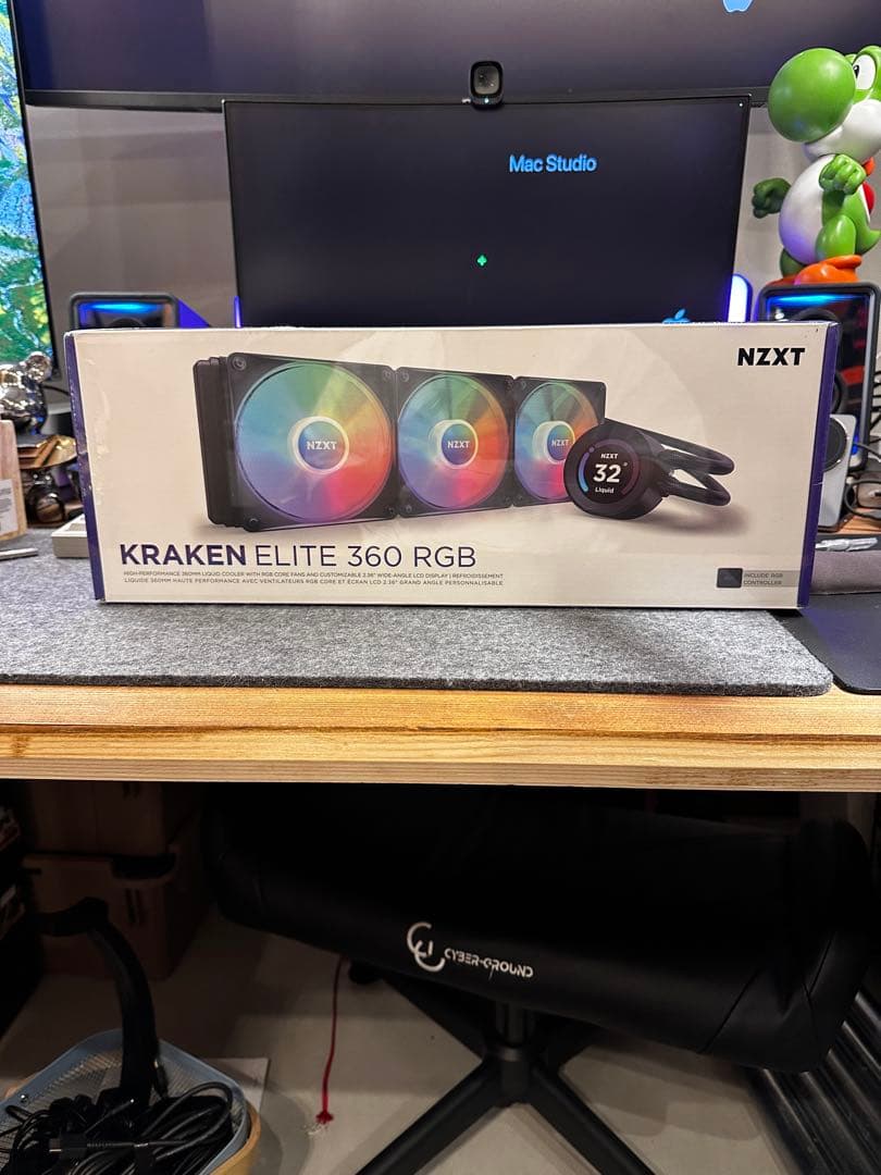 NZXT KRAKEN ELITE 360 Black 2点セット