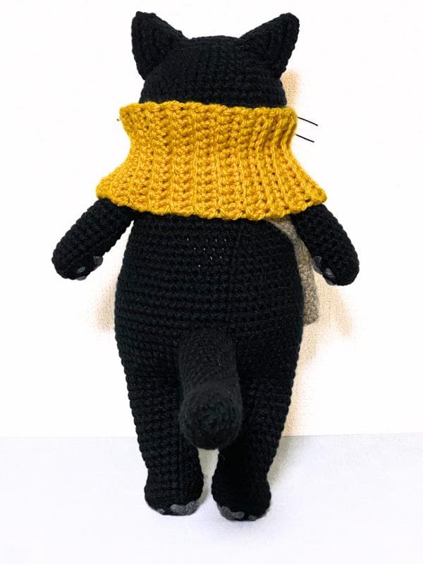 【eri35様お取置き】いっしょにおでかけ♪黒猫さんのあみぐるみ