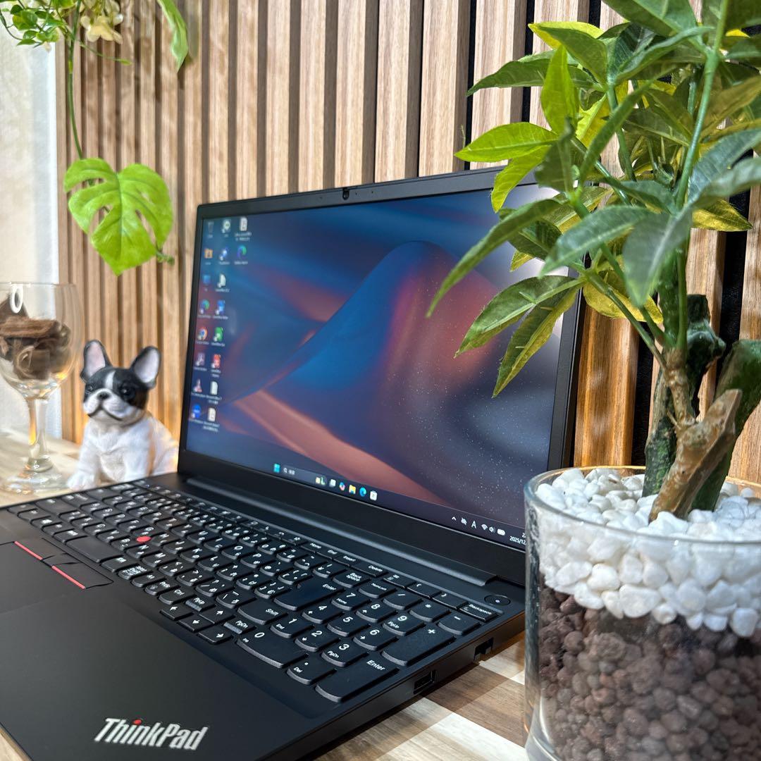 極美品‼️ThinkPad E15☘Ryzen5☘フルHD☘ノートパソコン