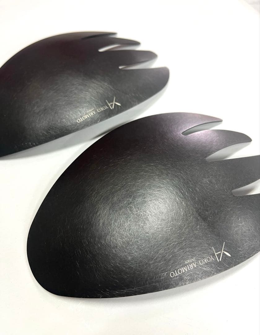 有元葉子さん監修　YOKO ARIMOTO サラダハンド　ヴィンテージ　黒