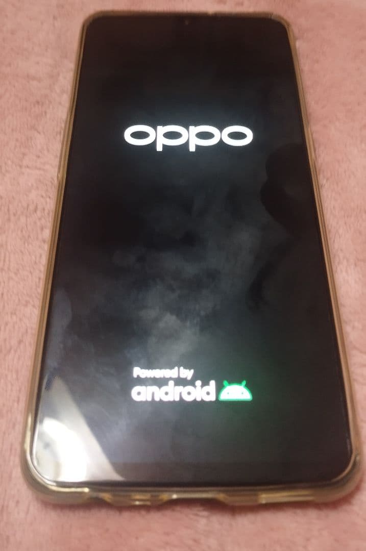 OPPO A73 mvno ネイビーブルー 本体